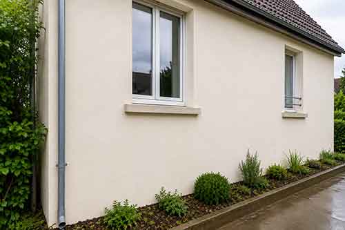 Application d’un nouvel enduit de façade en Auvergne-Rhône-Alpes
